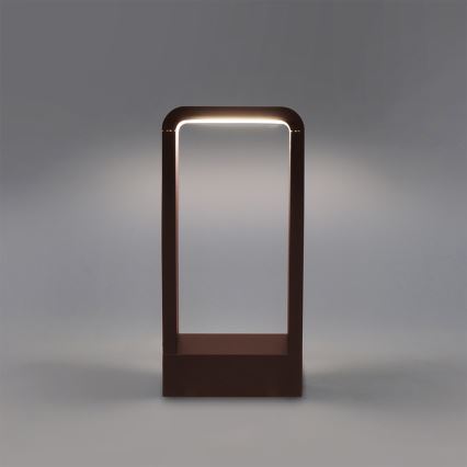 Brilagi - Εξωτερικό φωτιστικό LED BARI LED/7W/230V 3000/4000/6000K καφέ IP54 30 cm