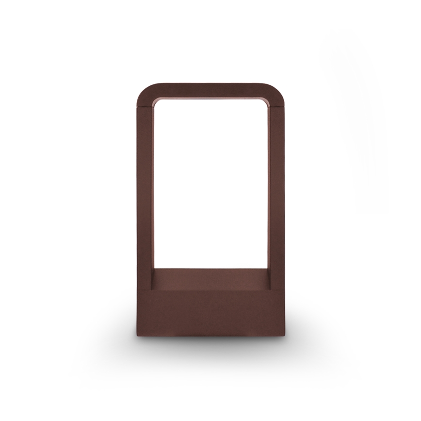 Brilagi - Εξωτερικό φωτιστικό LED BARI LED/7W/230V 3000/4000/6000K καφέ IP54 30 cm