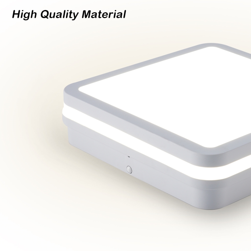 Brilagi - Εξωτερικό φωτιστικό LED BENE LED/18W/230V 22x22 cm λευκό IP54