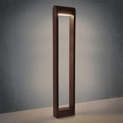 Brilagi - Εξωτερικό φωτιστικό LED CROTONE LED/7W/230V καφέ IP54 80 cm