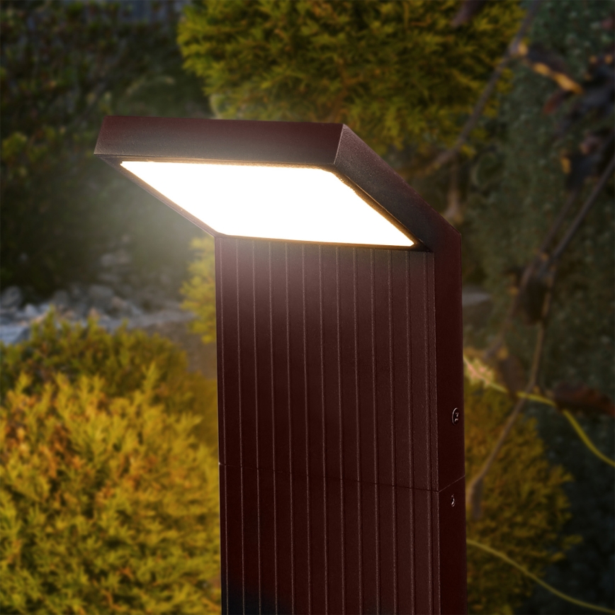 Brilagi - Εξωτερικό φωτιστικό LED RIANO LED/8W/230V καφέ IP65 80 cm