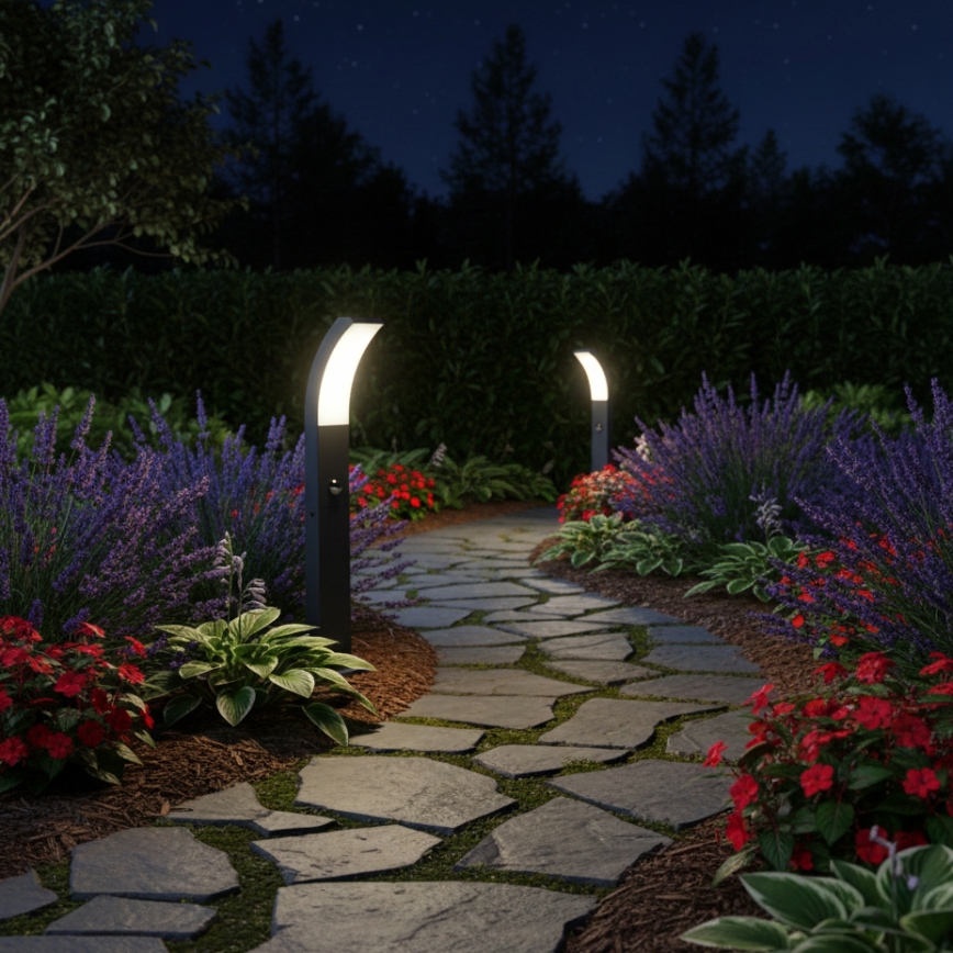 Brilagi - Εξωτερικό φωτιστικό LED με αισθητήρα ARCELO LED/9W/230V 50 cm IP44