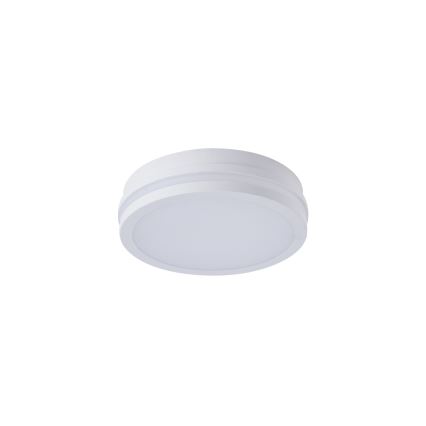 Brilagi - LED εξωτερικό φωτιστικό οροφής με αισθητήρα BENE LED/18W/230V Ø 21,5 εκ. λευκό IP54