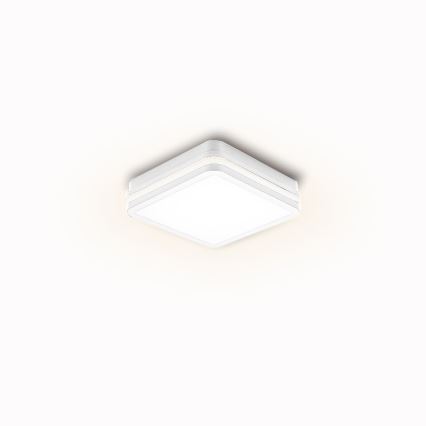 Brilagi - εξωτερικό φωτιστικό LED με αισθητήρα BENE LED/24W/230V 26x26 cm λευκό IP54