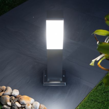 Brilagi - Εξωτερικό φωτιστικό NOVA 1xE27/15W/230V 40 cm IP44 σε ματ χρώμιο