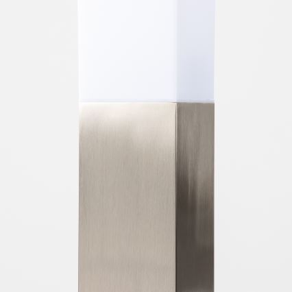 Brilagi - Εξωτερικό φωτιστικό NOVA 1xE27/15W/230V 40 cm IP44 σε ματ χρώμιο