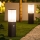 Brilagi - Εξωτερικό φωτιστικό NOVA με αισθητήρα, 1x E27, 15W, 230V, 40 εκ., IP44, μαύρο