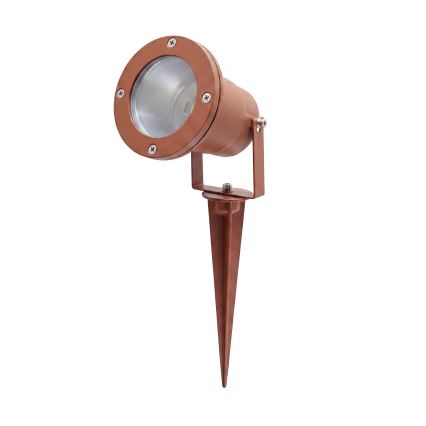 BRILAGI - Εξωτερικό φωτιστικό TERRA 1xGU10/50W/230V IP65 σε απόχρωση σκουριάς
