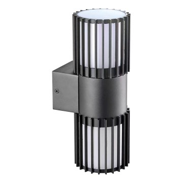 BRILAGI - Εξωτερικό φωτιστικό τοίχου ARMOR 2xGU10/35W/230V IP44 ανθρακί