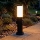 Brilagi - Εξωτερικό φωτιστικό με 2 πρίζες SCHUKO NOVA, 1xE27/15W/230V, 40 cm, IP44, μαύρο