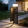 Brilagi - Εξωτερικό φωτιστικό με 2 πρίζες SCHUKO PILLAR, 1xG9/11W/230V, IP44, ανθρακί