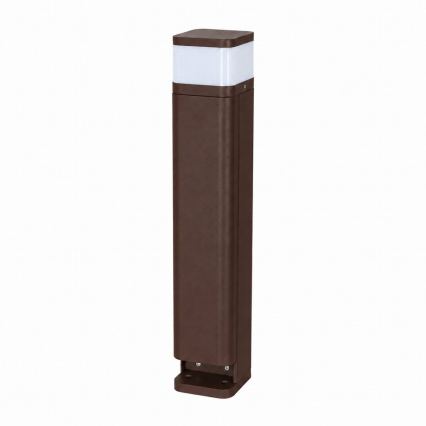 BRILAGI - Εξωτερικό φωτιστικό με 2 υποδοχές SCHUKO PILLAR 1xG9/11W/230V IP44 καφέ