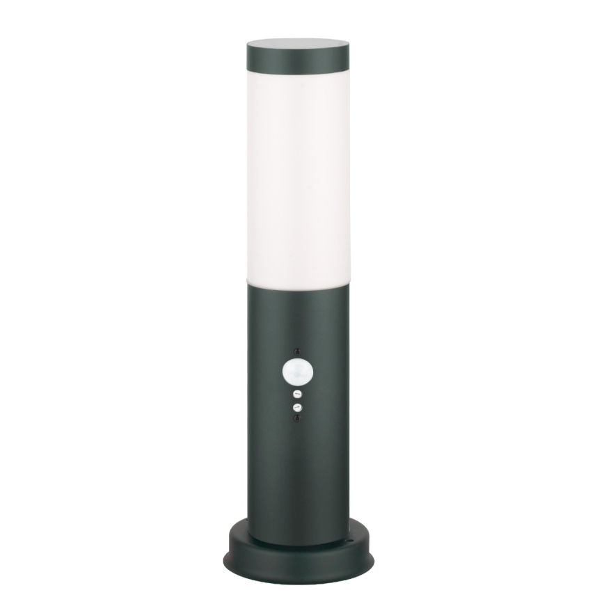 Brilagi - Εξωτερικό φωτιστικό με αισθητήρα NOVA 1xE27/15W/230V 40 cm IP44 ανθρακί
