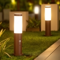 Brilagi - Εξωτερικό φωτιστικό με αισθητήρα NOVA 1xE27/15W/230V 40 cm IP44 καφέ