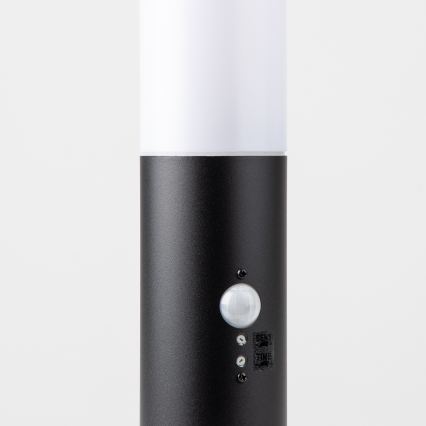 Brilagi - Εξωτερικό φωτιστικό με αισθητήρα NOVA 1xE27/15W/230V 40 cm IP44 μαύρο