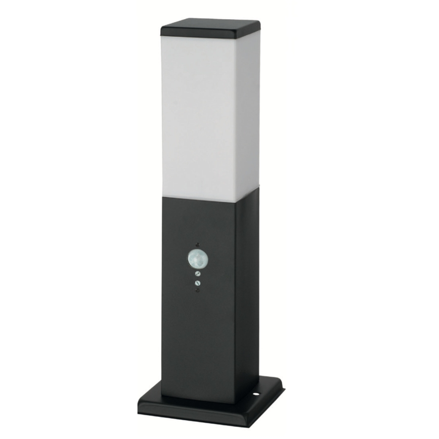 Brilagi - Εξωτερικό φωτιστικό με αισθητήρα NOVA 1xE27/15W/230V 40 cm IP44 μαύρο