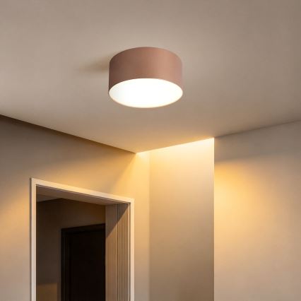 BRILAGI - LED Εξωτερικό φωτιστικό οροφής FORIS LED/14W/230V διάμ. 12 εκ. μπρονζέ IP44