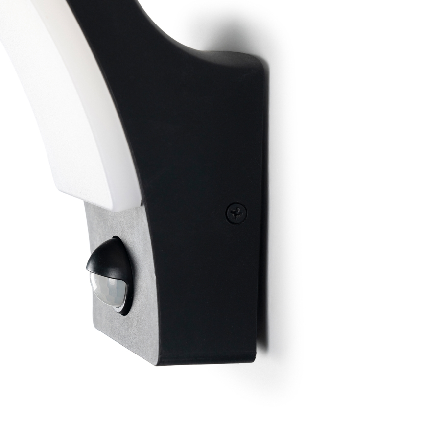 Brilagi - Εξωτερικό επιτοίχιο φωτιστικό LED με αισθητήρα ARCELO LED/9W/230V IP44