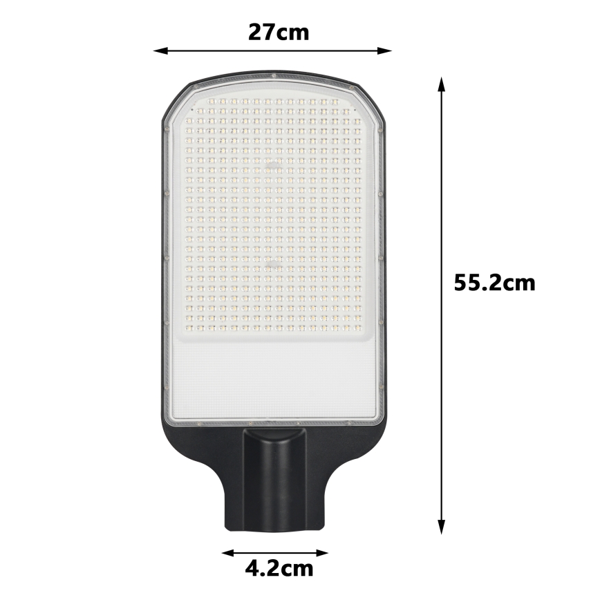Brilagi - Εξωτερικό LED φωτιστικό δρόμου URBANLIGHT LED/200W/230V μαύρο IP65