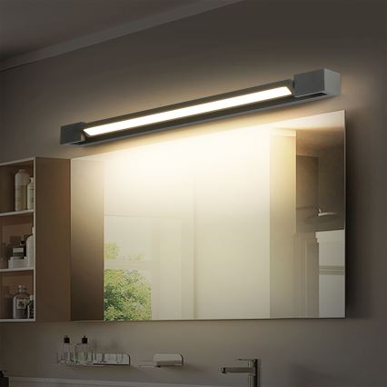 Brilagi - Εξωτερικό επιτοίχιο φωτιστικό AQUA LINE LED/18W/230V 60 cm IP44 ανθρακί CRI 90