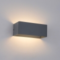 Brilagi - Εξωτερικό επιτοίχιο φωτιστικό DONNANI LED/7W/230V ανθρακί IP44