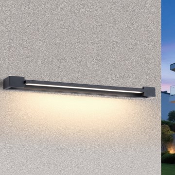 Brilagi - Εξωτερικό επιτοίχιο φωτιστικό LED AQUA LINE LED/36W/230V 120 cm IP44 ανθρακί CRI 90