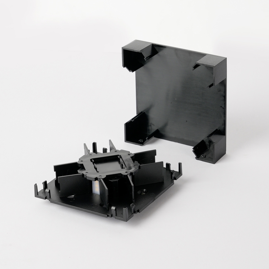 Brilagi - Εξωτερικό επιτοίχιο φωτιστικό LED QUADRAY LED/4W/230V μαύρο IP65