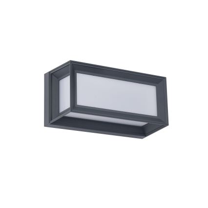 Brilagi - LED εξωτερικό επιτοίχιο φωτιστικό PARKER LED/12W/230V 3000/4500/6000K ανθρακί IP44