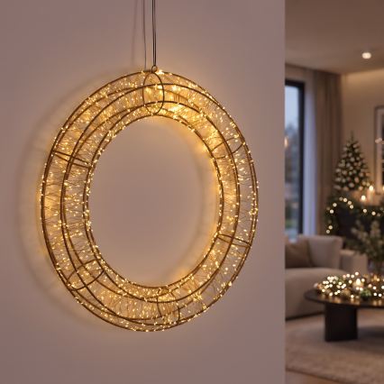 BRILAGI - Εξωτερικό χριστουγεννιάτικο στεφάνι LED/5,4W/230V IP44 διάμ. 50 cm