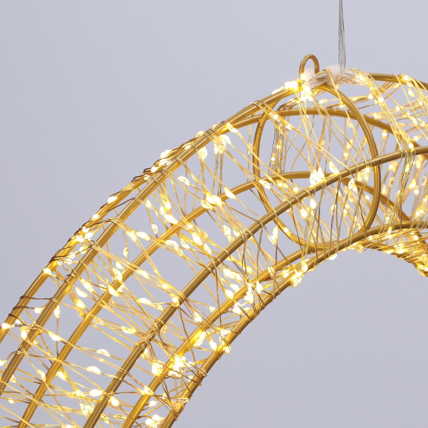 BRILAGI - Εξωτερικό χριστουγεννιάτικο στεφάνι LED/5,4W/230V IP44 διάμ. 50 cm