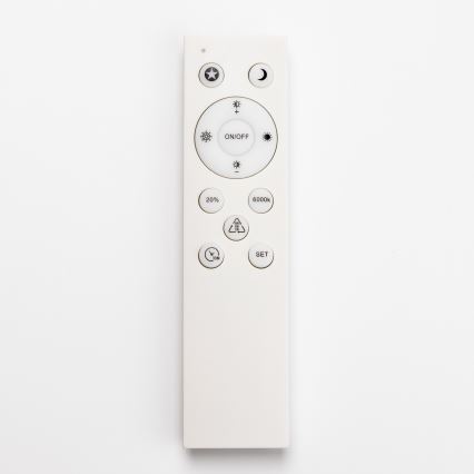 Brilagi - Ρυθμιζόμενο φωτιστικό οροφής LED SMART 24W/230V 43x43 cm 3000-6000K Wi-Fi Tuya Beacon + τηλεχειριστήριο