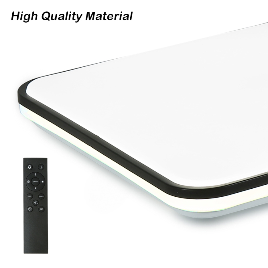 Brilagi - Ρυθμιζόμενο φωτιστικό οροφής LED SMART LED/36W/230V 53x53 cm 3000-6000K Wi-Fi Tuya Beacon + τηλεχειριστήριο