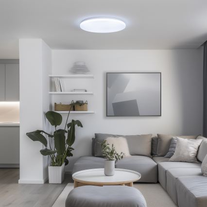 Brilagi - LED ρυθμιζόμενο φωτιστικό οροφής έξυπνο LED/36W/230V Ø 48 cm 3000-6000K Wi‑Fi Tuya Beacon + τηλεχειριστήριο