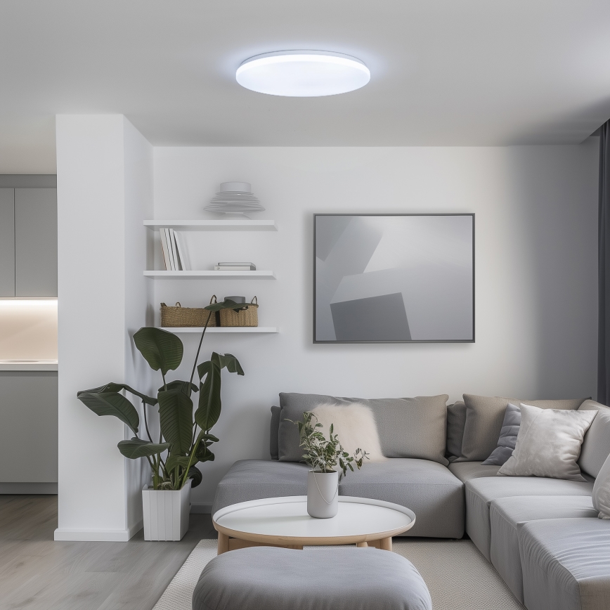 Brilagi - LED ρυθμιζόμενο φωτιστικό οροφής έξυπνο LED/36W/230V Ø 48 cm 3000-6000K Wi‑Fi Tuya Beacon + τηλεχειριστήριο