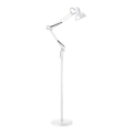 Brilagi - Ευέλικτη επιδαπέδια λάμπα TASKER 1xE27/60W/230V 184 cm λευκή