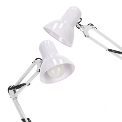 Brilagi - Ευέλικτη επιδαπέδια λάμπα TASKER 1xE27/60W/230V 184 cm λευκή