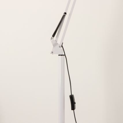 BRILAGI - Ευέλικτη επιδαπέδια λάμπα TASKER 1xE27/60W/230V 184 cm λευκή
