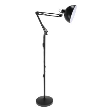 Brilagi - Ευέλικτο επιδαπέδιο φωτιστικό TASKER 1xE27/60W/230V 157 cm μαύρο