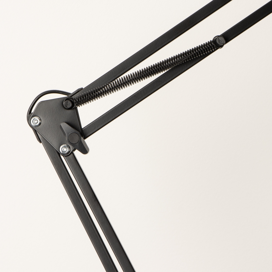 Brilagi - Ευέλικτο επιδαπέδιο φωτιστικό TASKER 1xE27/60W/230V 184 cm μαύρο