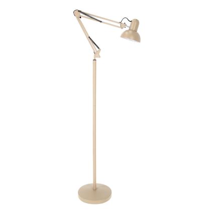 Brilagi - Ευέλικτο επιδαπέδιο φωτιστικό TASKER 1xE27/60W/230V 184 cm μπεζ