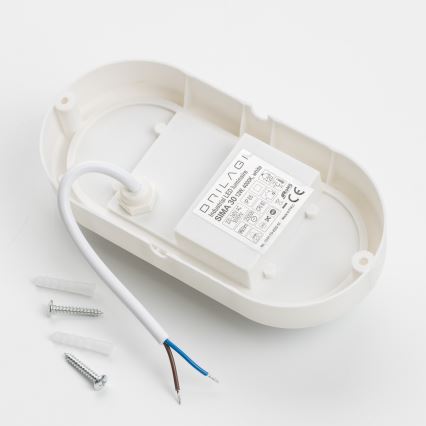Brilagi - Βιομηχανικό φωτιστικό οροφής LED SIMA LED/12W/230V IP65 λευκό