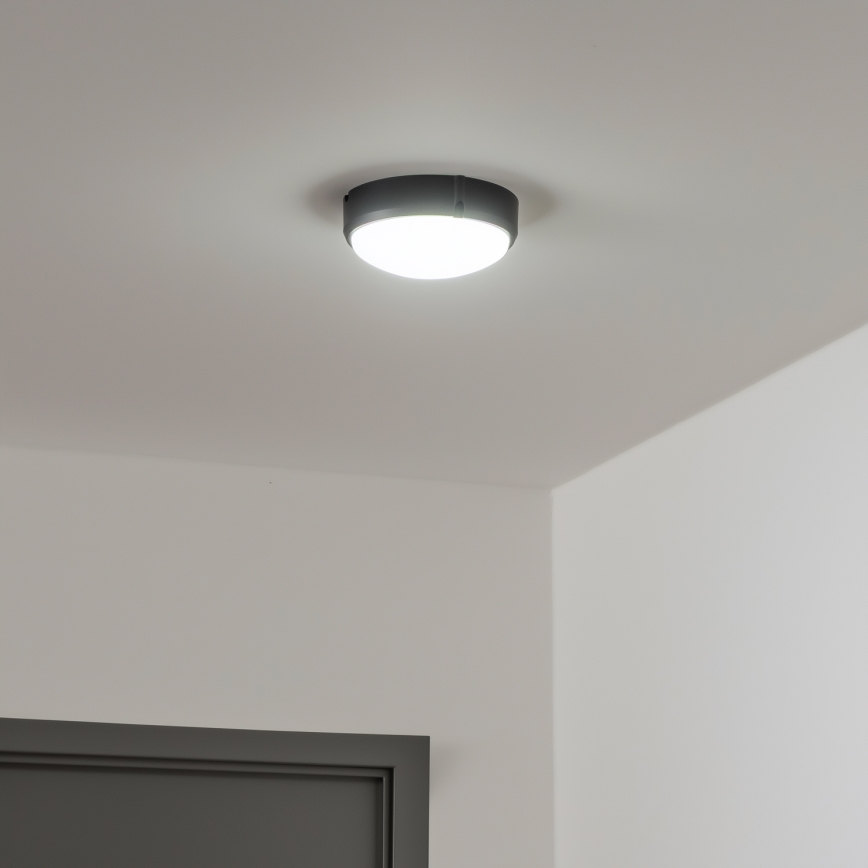 Brilagi - Βιομηχανικό φως οροφής LED SIMA LED/12W/230V IP65 μαύρο