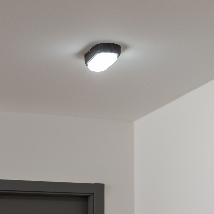 Brilagi - Βιομηχανικό φως οροφής LED SIMA LED/12W/230V IP65 μαύρο