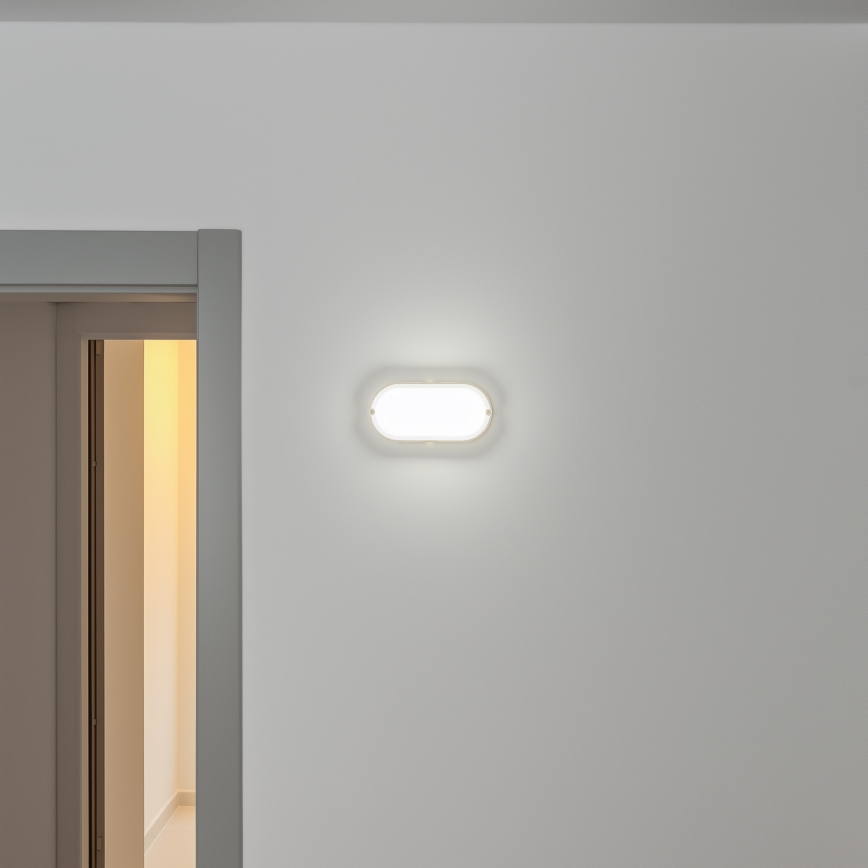 Brilagi - Βιομηχανικό φωτιστικό οροφής LED SIMA LED/12W/230V IP65 λευκό