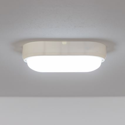 Brilagi - Βιομηχανικό φωτιστικό οροφής LED SIMA LED/12W/230V IP65 λευκό