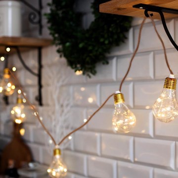 Brilagi - Διακοσμητική αλυσίδα LED 10xLED/3xAA 1,8μ ζεστό λευκό