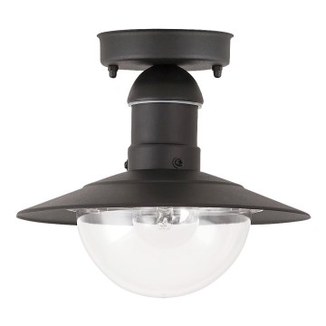 Brilagi - Εξωτερικό φωτιστικό οροφής MOLDE 1xE27/60W IP44 μαύρο