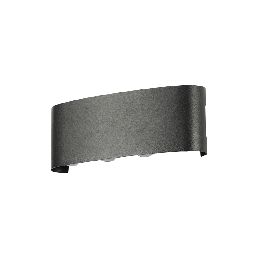 Brilagi - Εξωτερικό επιτοίχιο φωτιστικό LED FLAREBOX LED/8W/230V μαύρο IP65