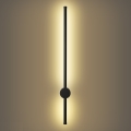 Brilagi - Εξωτερικό επιτοίχιο φωτιστικό AURA LED/12W/230V 3000K IP54 65 cm μαύρο