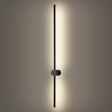 Brilagi - Εξωτερικό επιτοίχιο φωτιστικό LED AURA LED/20W/230V 4000K IP54 97 cm μαύρο